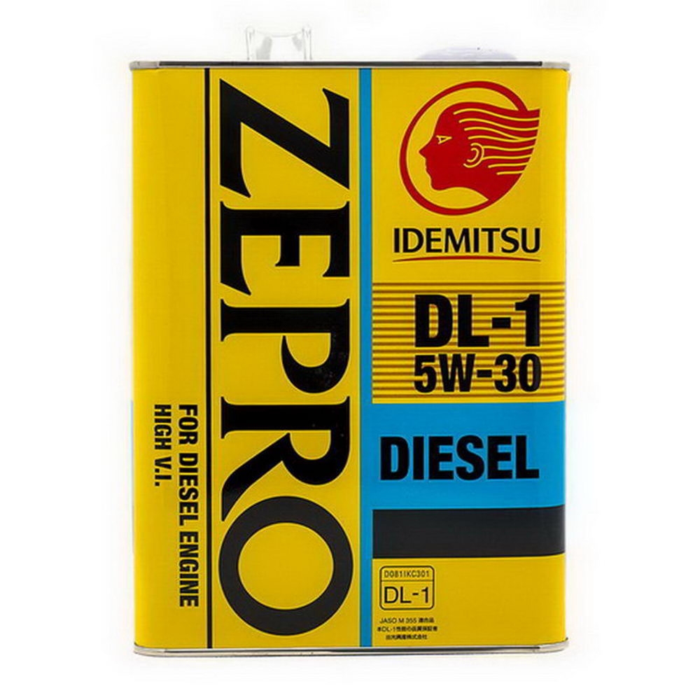 Моторное масло IDEMITSU ZEPRO DIESEL DL-1 5W30, 4л