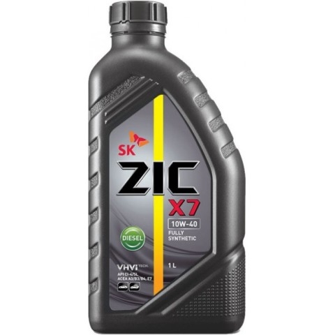 Моторное масло ZIC X7 Diesel 10W-40, 1л