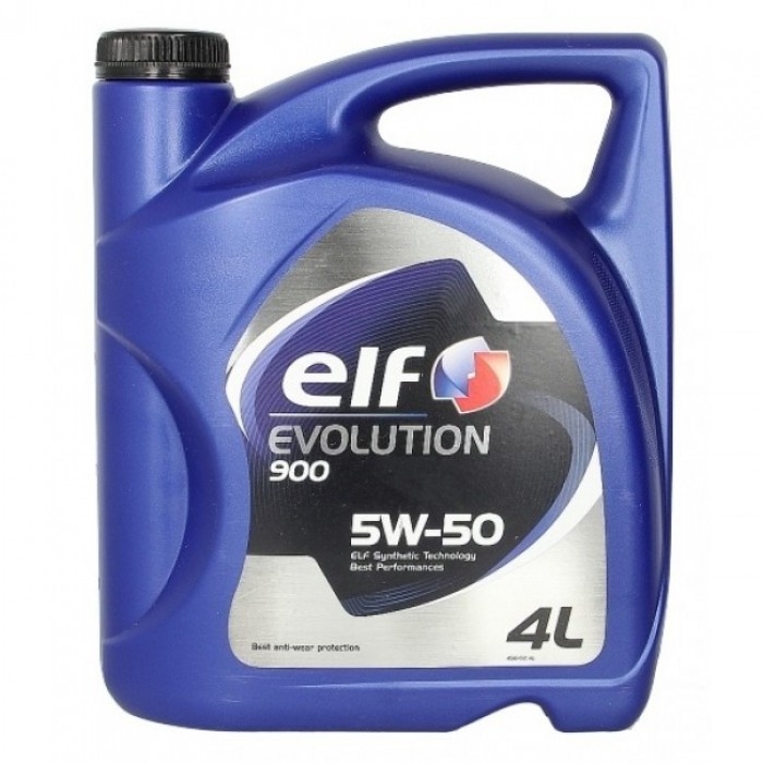 Моторное масло ELF Evolution 900 5W-50, 4л