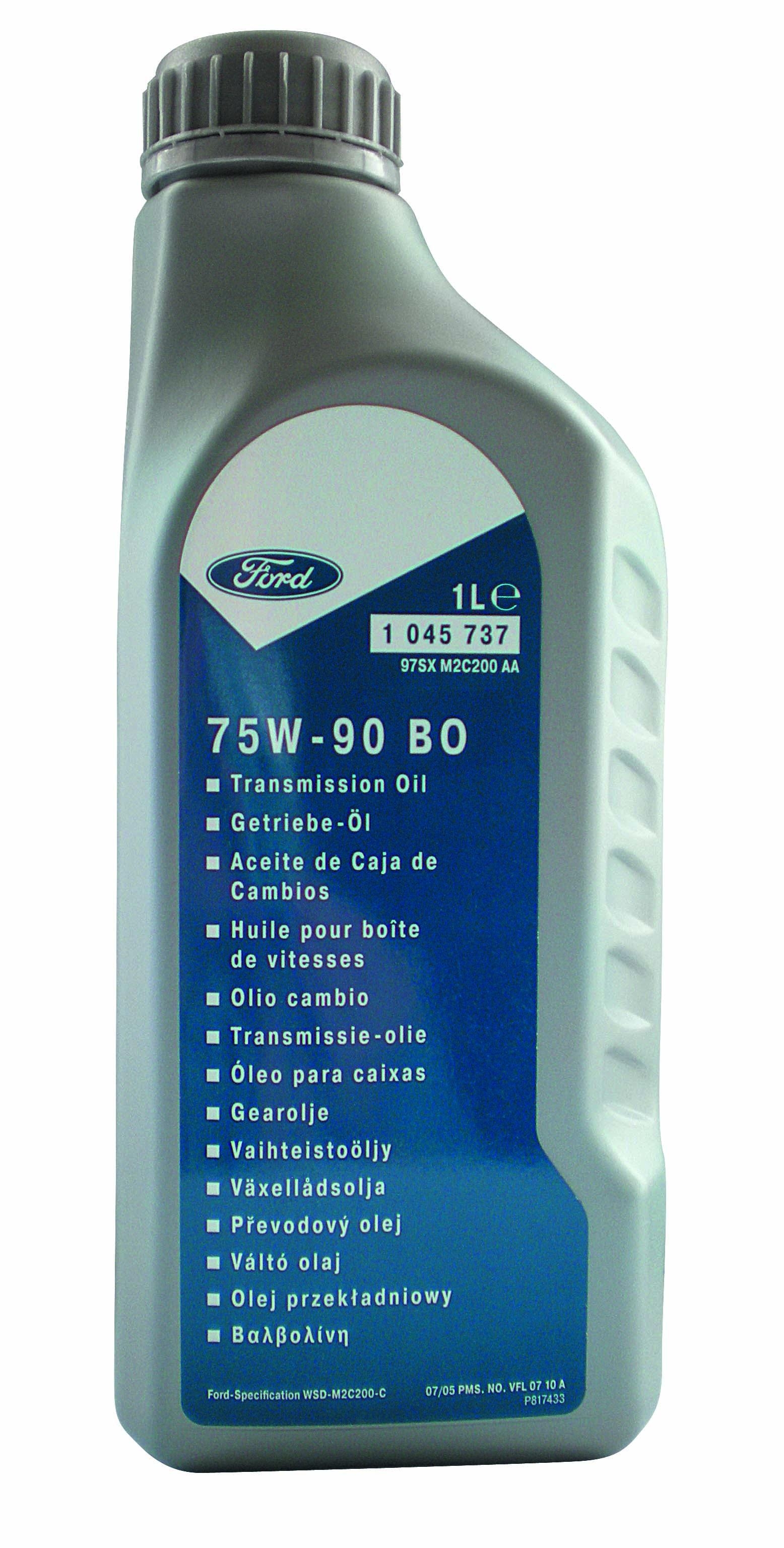 Масло трансмиссионное Ford 75W-90, 1л
