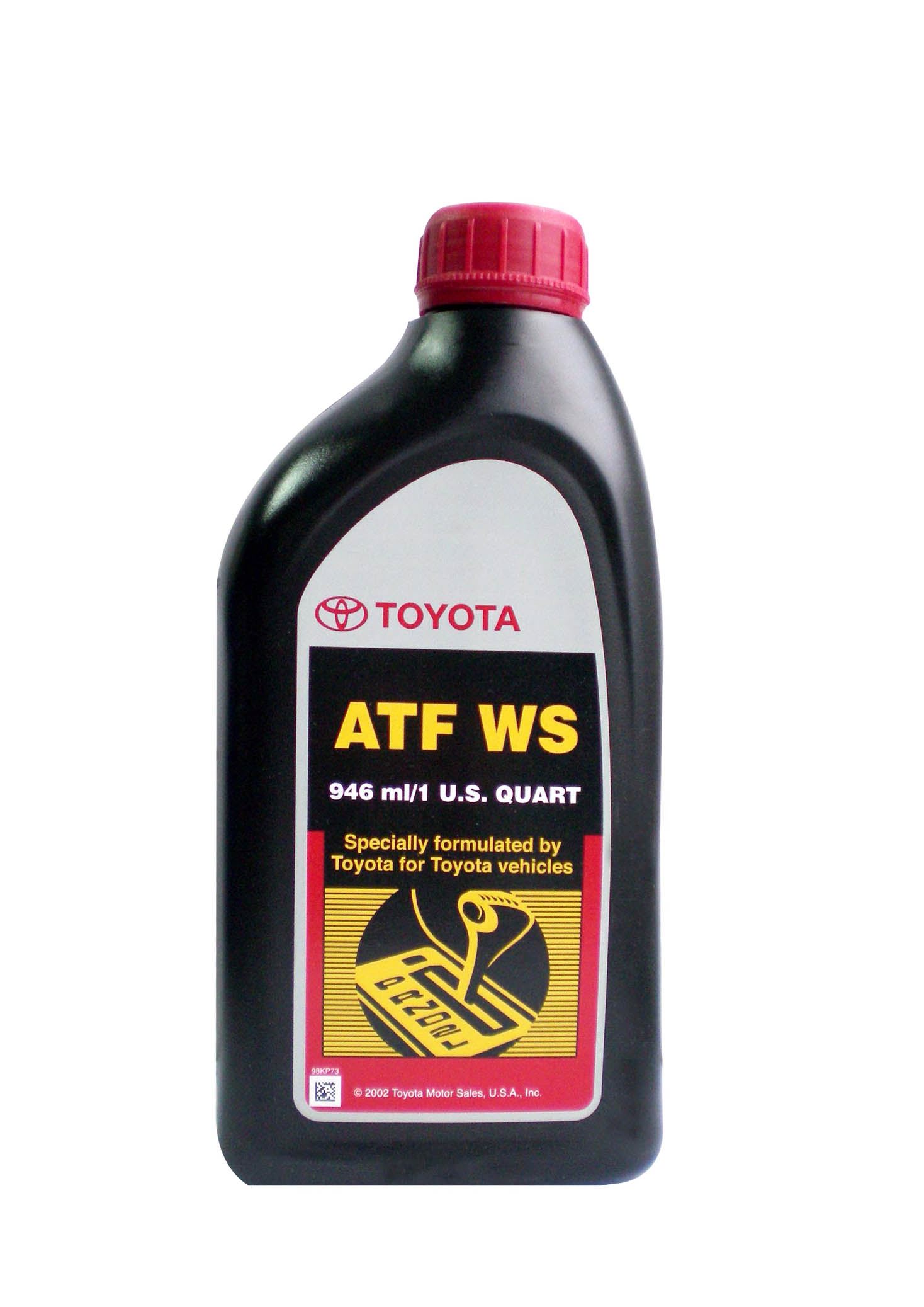 Масло трансмиссионное Toyota ATF WS, 00289-ATFWS, 1л