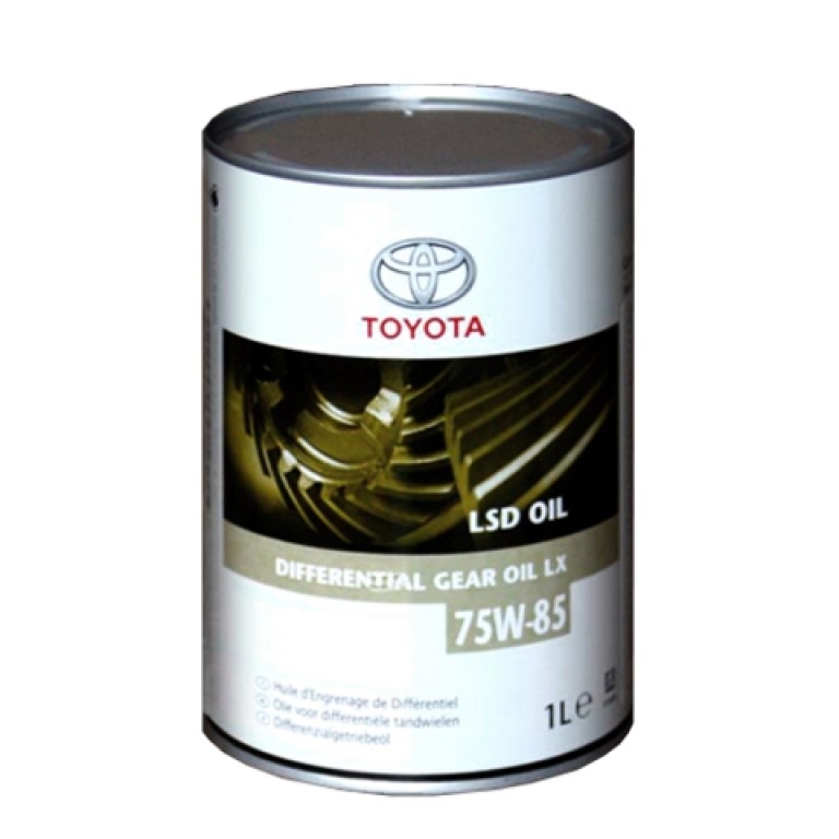 Масло трансмиссионное Toyota Getriebe oil LSD LX 75W-85 1л