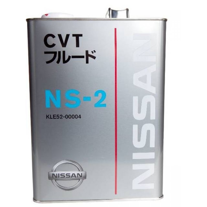 Масло трансмиссионное Nissan CVT NS-2, KLE52-00004, 4л