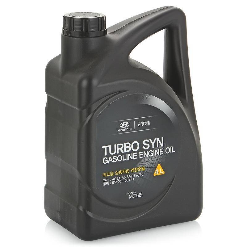 Моторное масло Hyundai-Kia Turbo SYN Gasoline 5W-30, 4л