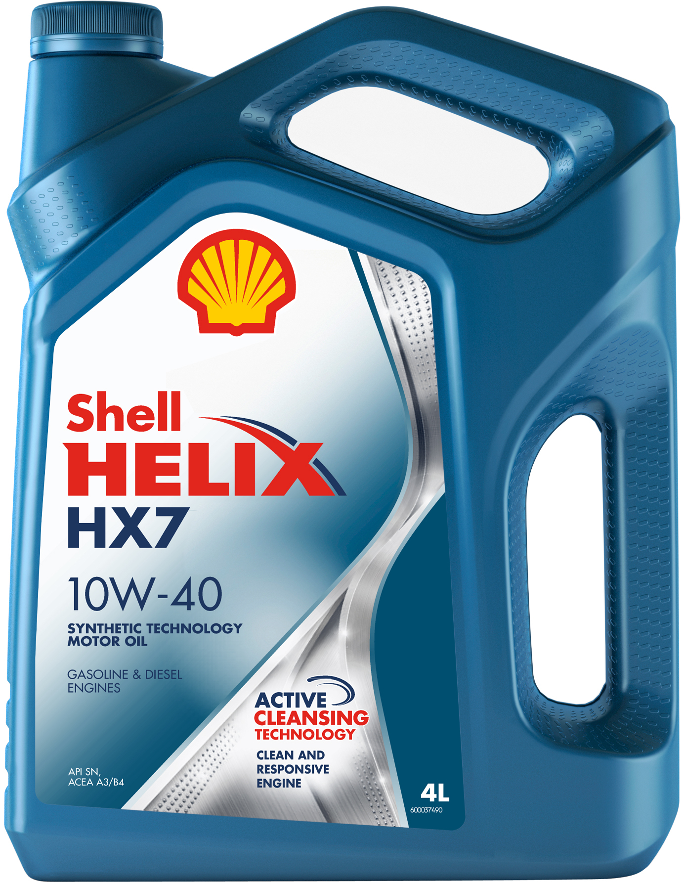 Моторное масло Shell Helix HX7 10W-40, 550046360, 4л