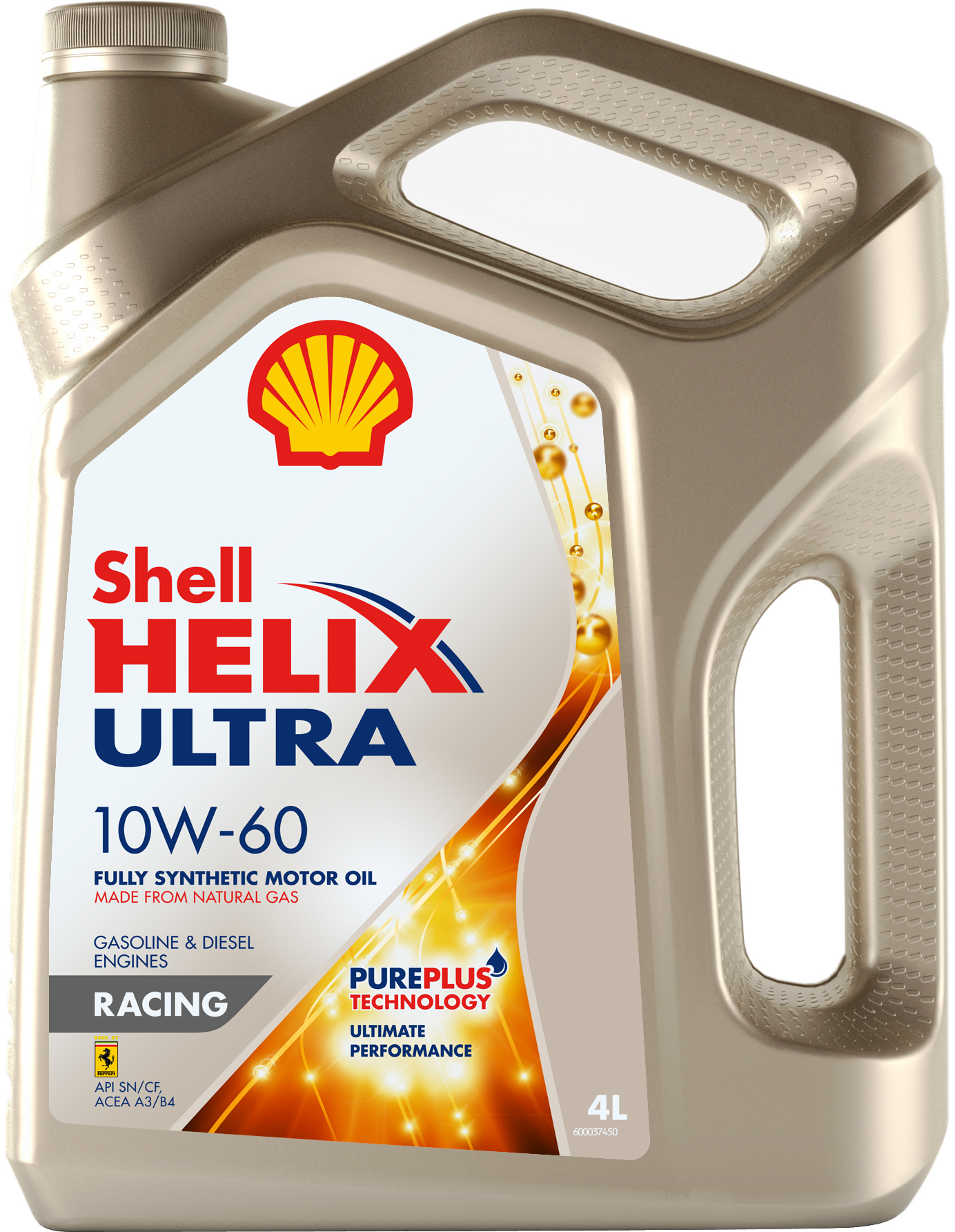 Моторное масло Shell Helix Ultra Racing 10W-60, 550046672, 4л