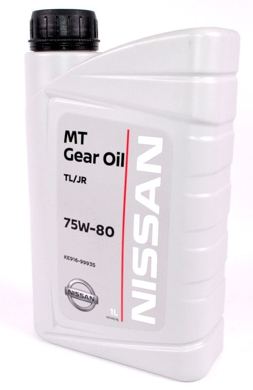 Масло трансмиссионное Nissan Manual Gear Oil TL/JR 75W-80, 1л (KE91699935)