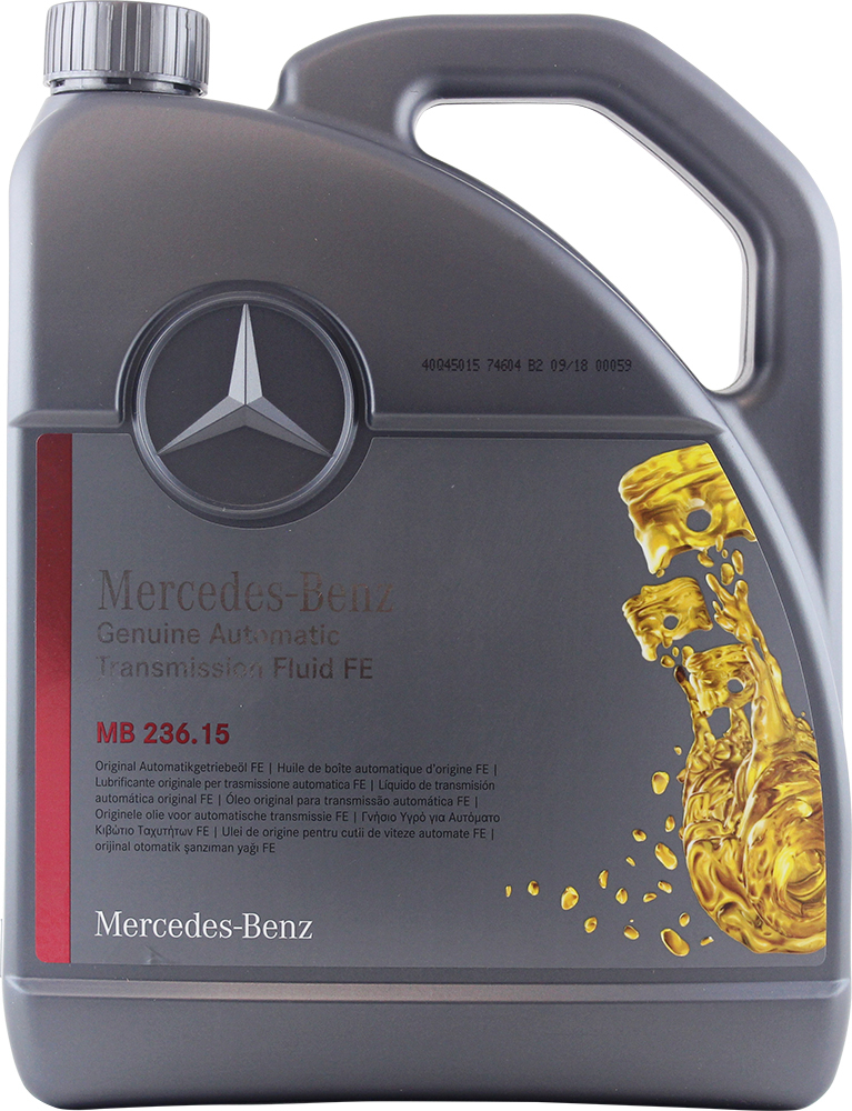 Масло трансмиссионное Mercedes ATF FE 236.15, 5л