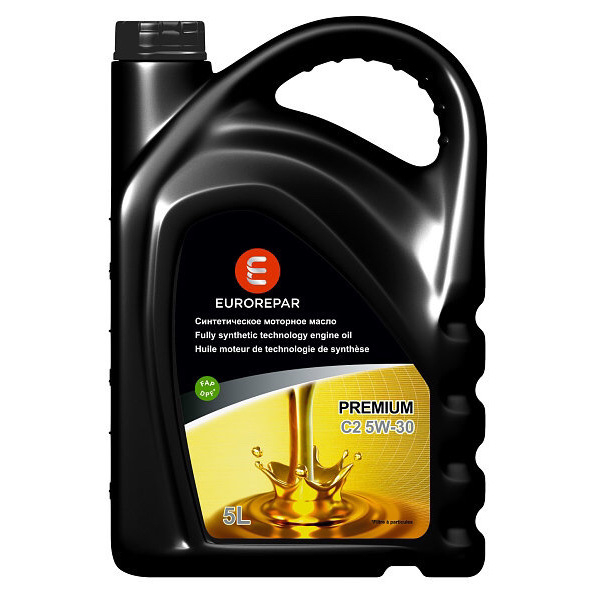 Моторное масло EUROREPAR PREMIUM C2 5W-30 5л