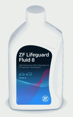 Масло автоматической коробки передач ZF Lifeguard Fluid 8 (S671090312)