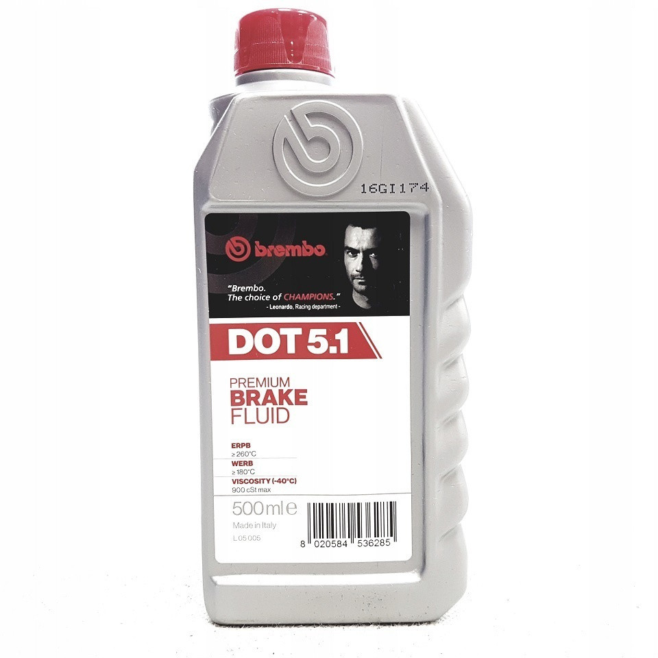 Жидкость тормозная BREMBO DOT 5.1 0.5л