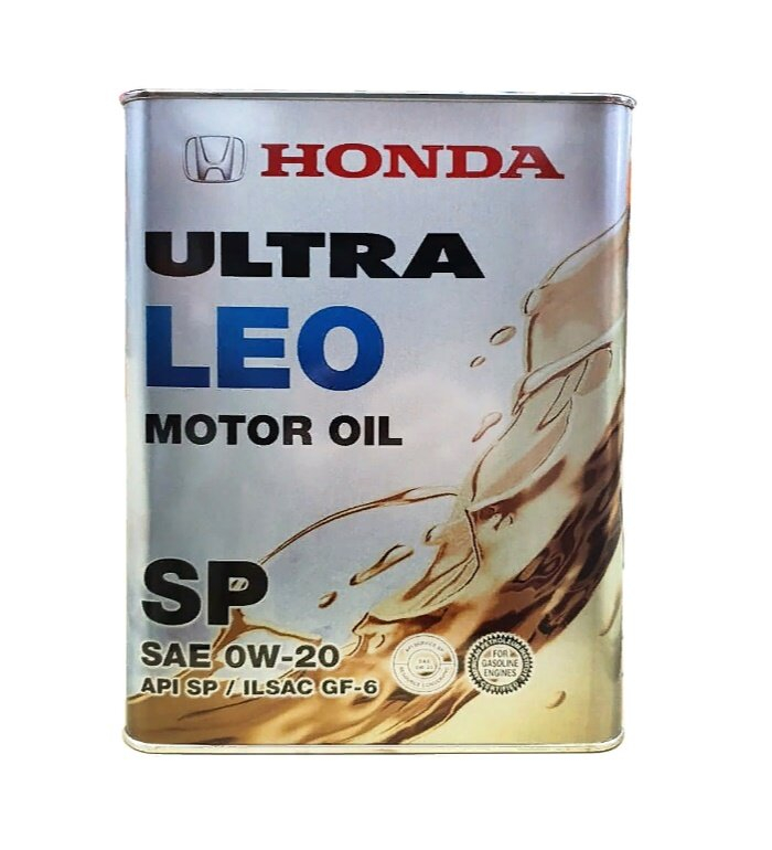 Моторное масло Honda ULTRA LEO SP 0W-20 4L