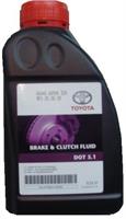 Жидкость тормозная Toyota dot 5.1, BRAKE FLUID, 0.5л