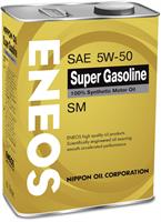 Масло моторное Eneos Super Gasoline SM 5W-50, 4л (OIL4074)