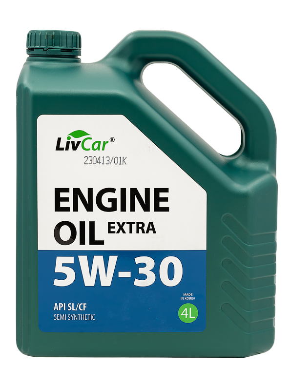 Масло моторное LivCar ENGINE OIL EXTRA 5W30 API SL/CF 4л